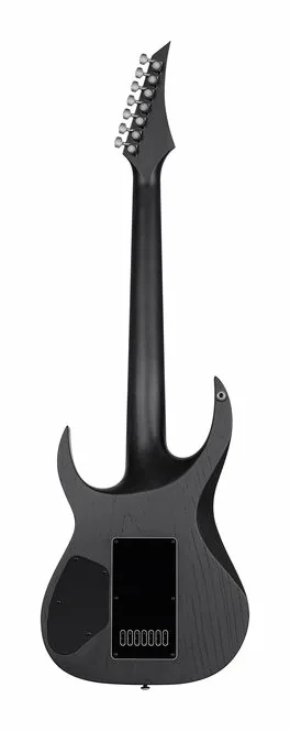 Solar Guitars A1.7DBOP Black Open Pore, vista trasera del cuerpo