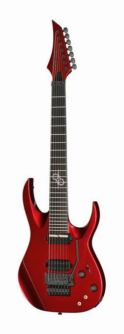 Solar Guitars A1.7FRCAR Sustainiac+ en primer plano frontal