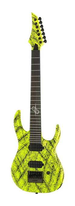 Solar Guitars A1.7LN Canibalismo+ visto de frente
