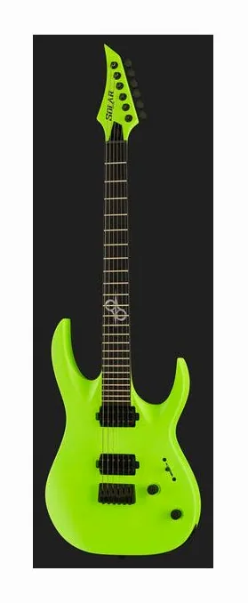 Solar Guitars A2.6 FR LN, puente y clavijeros de afinación