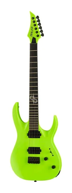 Solar Guitars A2.6 FR LN fotografiado de frente