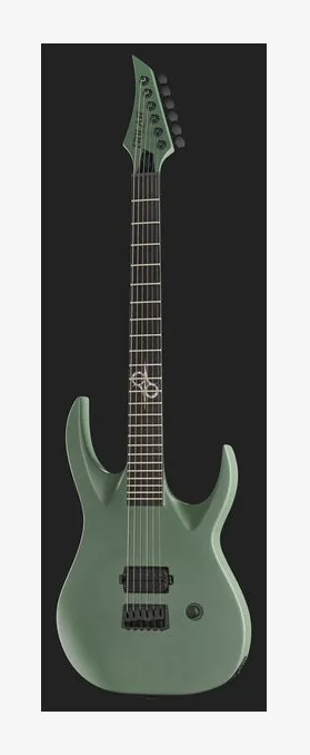 Solar Guitars A2.6AG, mástil y diapasón vistos de lado