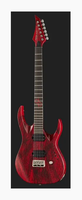 Solar Guitars A2.6Canibalismo+, perfil lateral del cuerpo