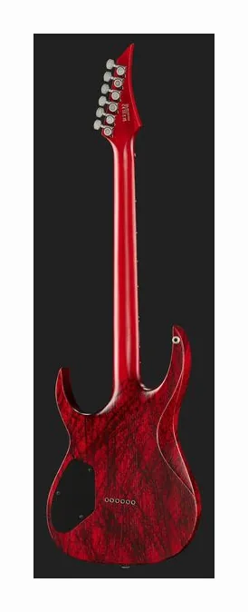 Solar Guitars A2.6Canibalismo+, mástil y diapasón vistos de lado
