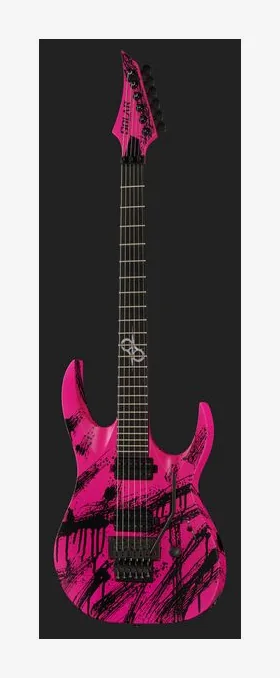 Solar Guitars A2.6FRPN Canibalismo, vista trasera del cuerpo