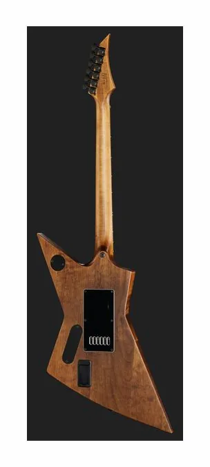 Solar Guitars E1.6AAN Aged Natural Matte, mástil y diapasón vistos de lado