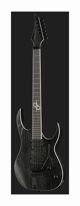 Solar Guitars S1.6FRBOP+, curvas del cuerpo vistas desde arriba