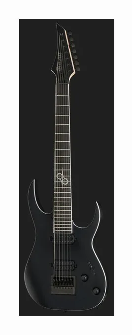 Solar Guitars S1.7C+, cejuela y primeras posiciones del diapasón