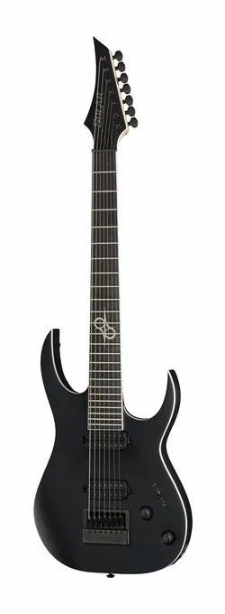 Solar Guitars S1.7C+ en primer plano frontal