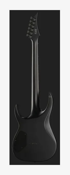 Solar Guitars S2.6C+, curvas del cuerpo vistas desde arriba