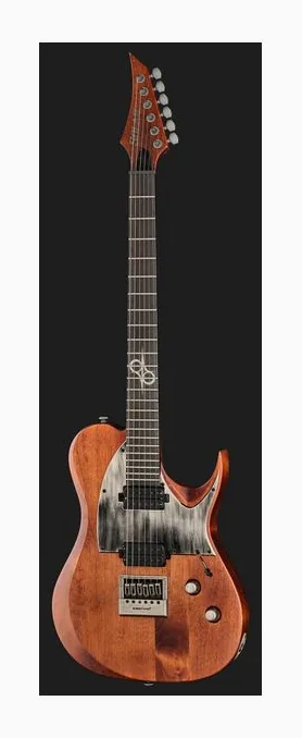 Solar Guitars T1.6D Aged Natural, pastillas y mandos de control