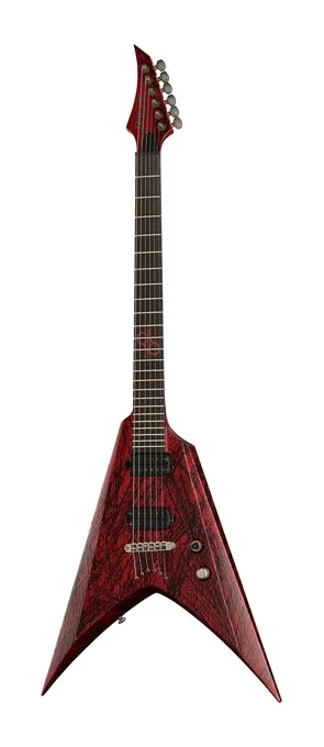 Solar Guitars V2.6Canibalismo+ visto de frente