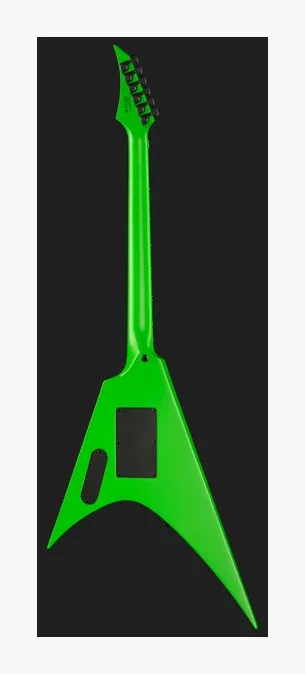 Solar Guitars VAR1.6FRGN, curvas del cuerpo vistas desde arriba