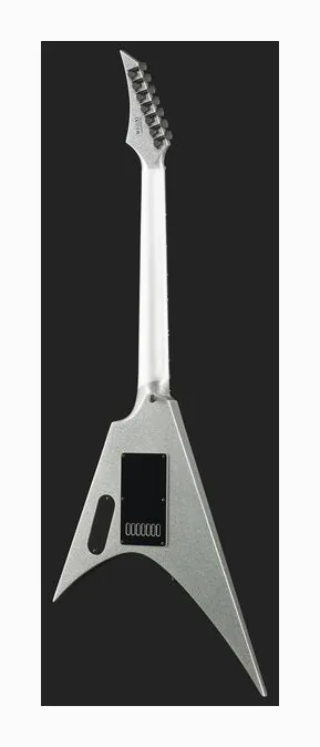 Solar Guitars VAR1.7SP Silver Sparkle, perfil lateral del cuerpo