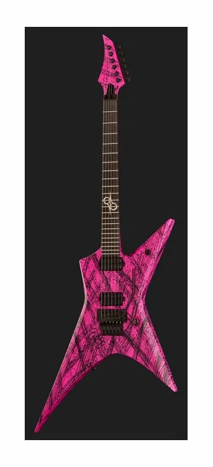 Solar Guitars X1.6FRPN Canibalismo+, vista trasera del cuerpo