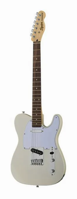 Squier Affinity Tele Olympic White visto de frente