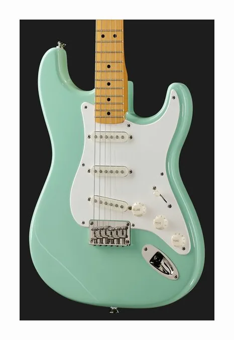 Squier CV 50s Tele LH MN BB, mástil y diapasón vistos de lado
