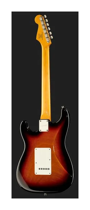 Squier CV 60s Strat LPB, cejuela y primeras posiciones del diapasón