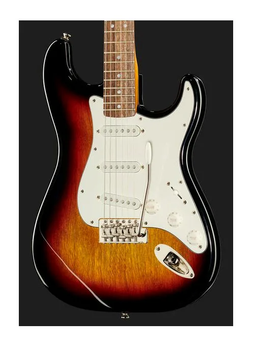 Squier CV 60s Strat LPB, cejuela y primeras posiciones del diapasón