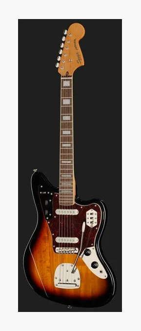 Squier CV 70s Strat LRL MOC, cuerpo y acabado en primer plano