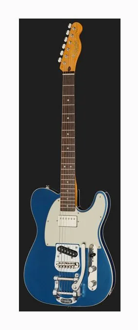 Squier CV Custom Tele BIGS SH PPG LPB, perfil lateral del cuerpo