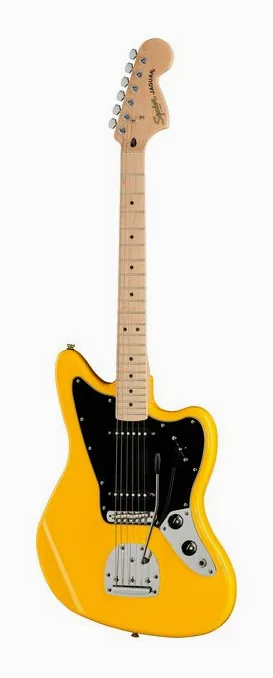 Squier LTD Affinity Jaguar LRL SHP en primer plano frontal