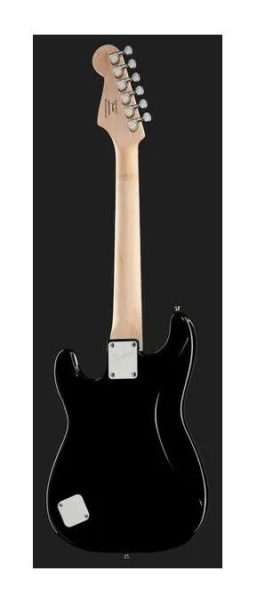 Squier Mini Strat MN CBL, curvas del cuerpo vistas desde arriba