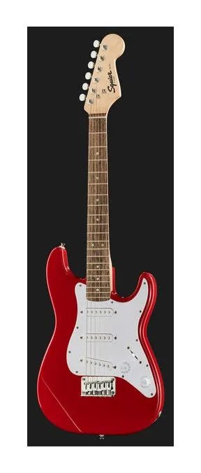 Squier Mini Stratocaster IL DR, pala con clavijeros y logotipo