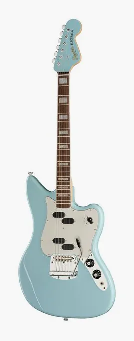 Squier Paranormal Electric VI 3CSB fotografiado de frente