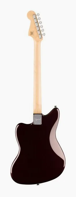 Squier Paranormal Jazzm Baritone SFG, curvas del cuerpo vistas desde arriba