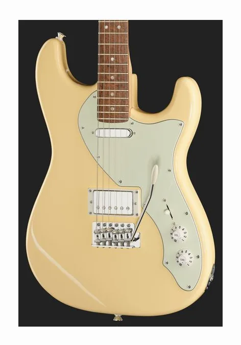 Squier Paranormal Strat Deluxe VWT, mástil y diapasón vistos de lado
