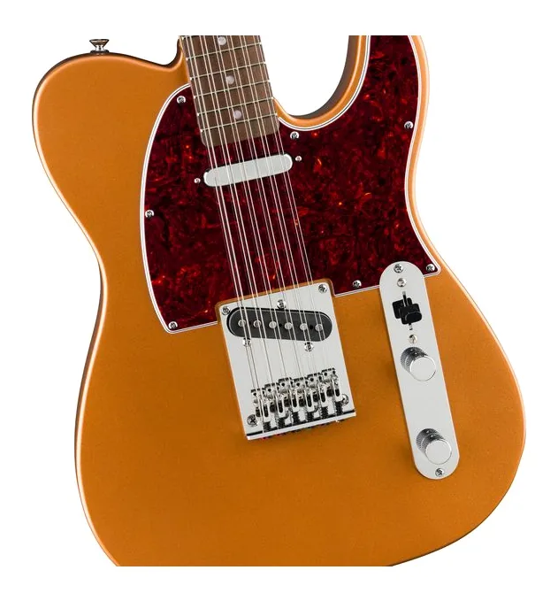 Squier Paranormal Troy V Leeuwen Tele, pastillas y mandos de control