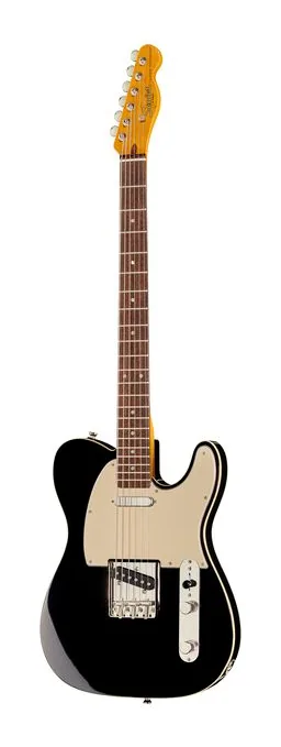 Squier Tele Custom Baritone BK visto de frente