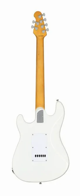 Sterling by Music Man CT30CHSS Olympic White, puente y clavijeros de afinación