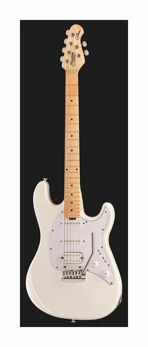 Sterling by Music Man Cutlass CT20HSS Canvas White, puente y clavijeros de afinación