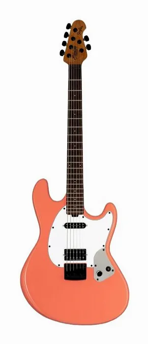 Sterling by Music Man Fluff StingRay ABB en primer plano frontal