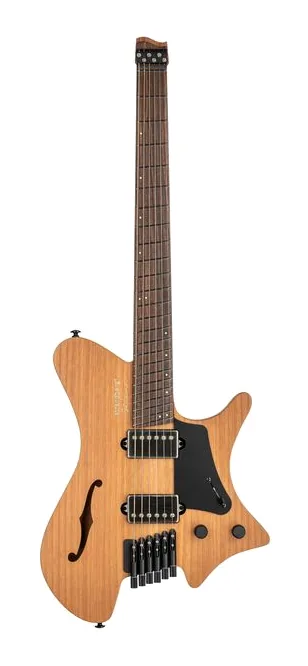 Strandberg Sälen Jazz NX Natural, cuerpo y acabado en primer plano