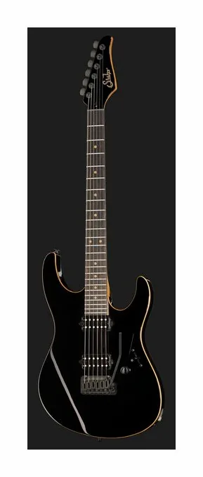 Suhr James Norbert Ivanyi Signature, pala con clavijeros y logotipo