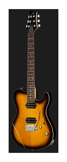 Suhr Oso 2-Tone Tobacco Burst, cejuela y primeras posiciones del diapasón