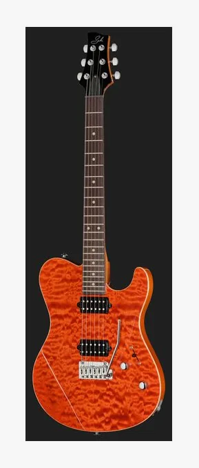 Suhr Oso Custom Orange Stain, pala con clavijeros y logotipo
