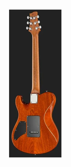 Suhr Oso Custom Orange Stain, pala con clavijeros y logotipo