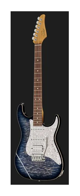 Suhr Standard Plus HSS PF TCB, cejuela y primeras posiciones del diapasón