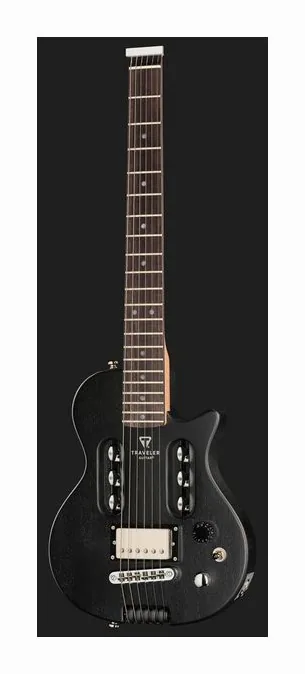 Traveler Guitar EG 1 Deluxe P90 Gold, perfil lateral del cuerpo
