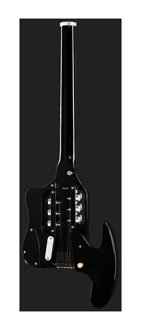 Traveler Guitar Speedster Standard Gloss Black, selector de pastillas y jack de salida