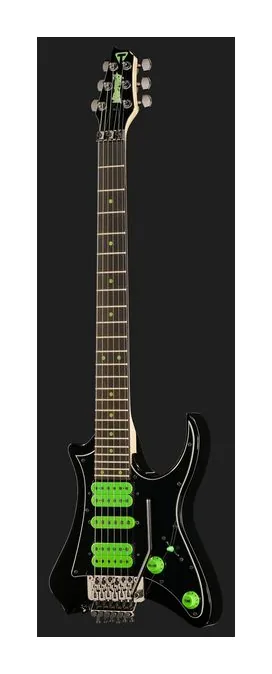 Traveler Guitar TR Vaibrant 88 DLX B, curvas del cuerpo vistas desde arriba