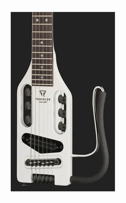 Traveler Guitar Ultra Light Electric SW, curvas del cuerpo vistas desde arriba