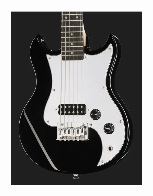 Vox SDC-1 Mini Guitar Black, mástil y diapasón vistos de lado