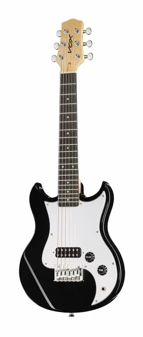 Vox SDC-1 Mini Guitar Black en primer plano frontal