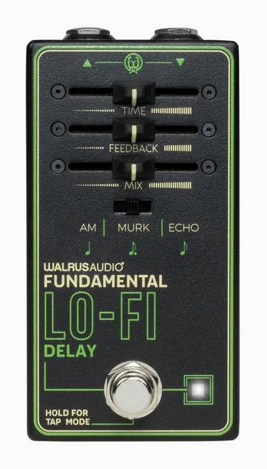 Walrus Audio Fundamental Lo-Fi-Delay fotografiado de frente