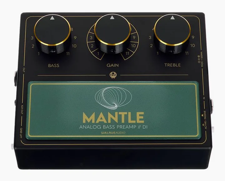 Walrus Audio Mantle, led e interruptor de pedal